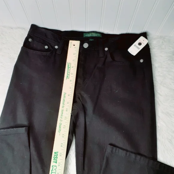 NEW Ralph Lauren LRL Lauren Jeans Co. - BLACK P3548 - Picture 3 of 12